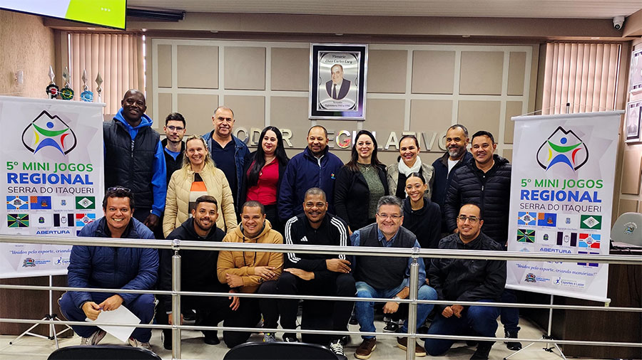 Águas de São Pedro participa do lançamento do 5º Mini Jogos Regionais