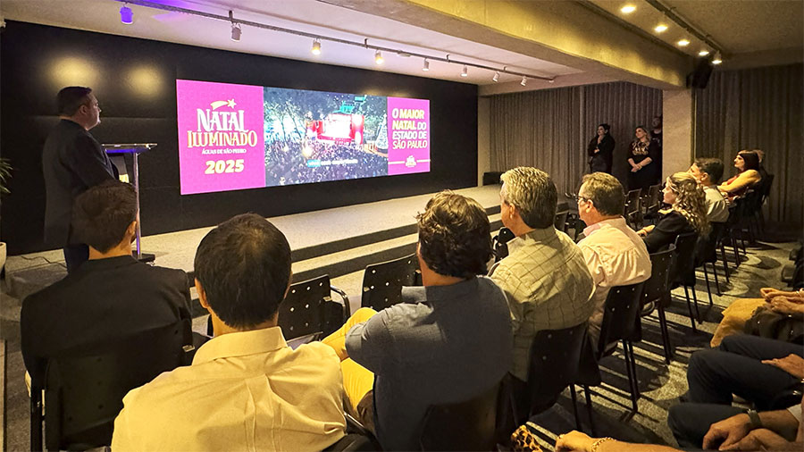 Em Piracicaba, João Victor faz pré-lançamento do Natal Iluminado e mira novas parcerias