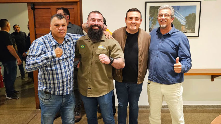João Victor participa de encontro regional de lideranças em Pirassununga