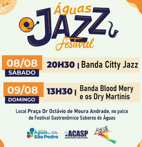 11º Sabores de Águas reúne gastronomia, música e lazer